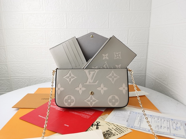 LVコピーウォレット素材ディテール